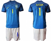 2020-21 Brazil 1 ALISSON Away Soccer Jersey,baseball caps,new era cap wholesale,wholesale hats